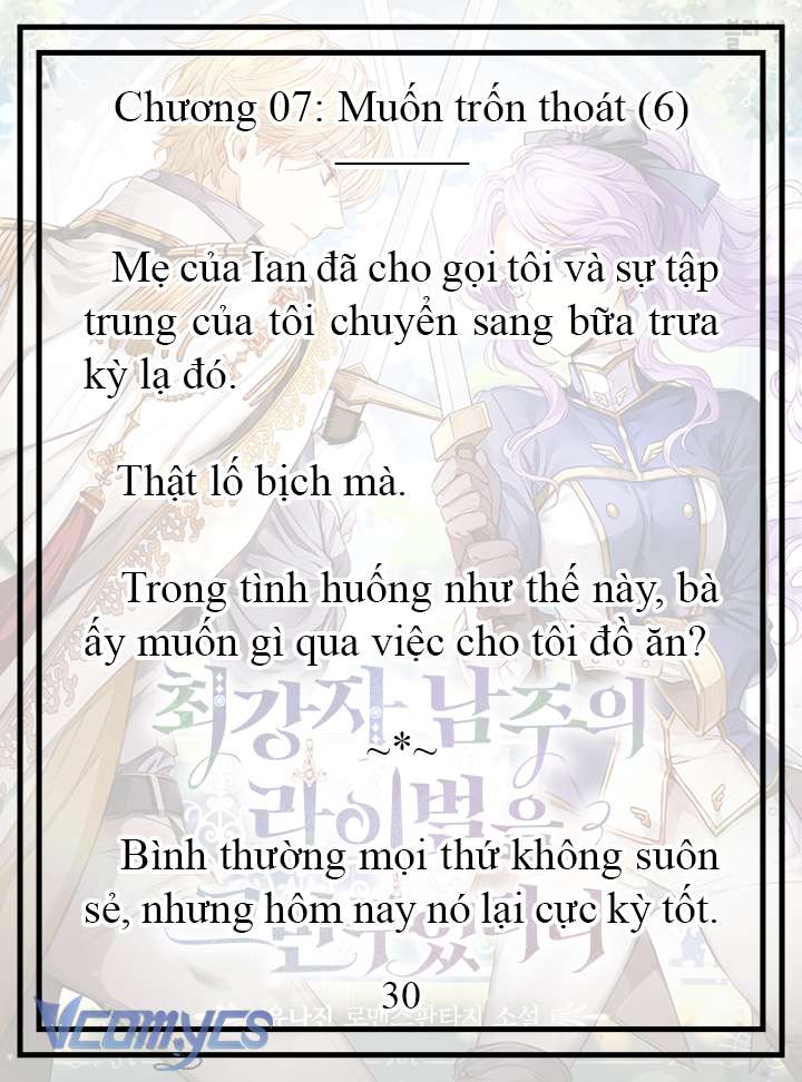 [Novel] Tôi Không Còn Là Đối Thủ Của Nam Chính Chap 7 - Trang 2