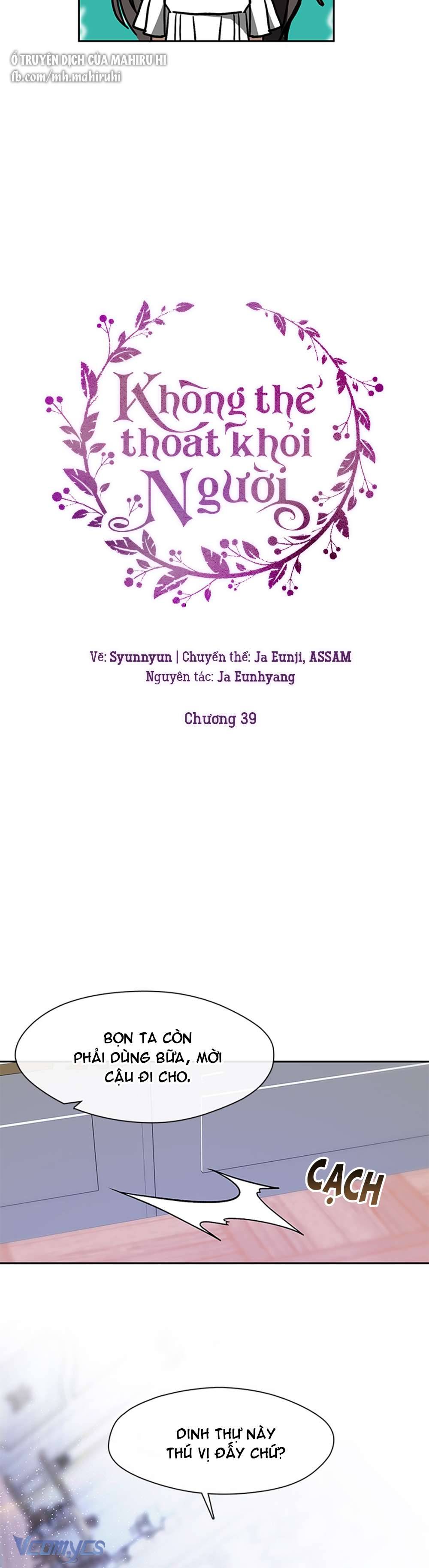 Không Thể Thoát Khỏi Người Chap 39 - Trang 4