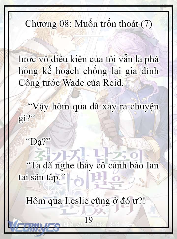 [Novel] Tôi Không Còn Là Đối Thủ Của Nam Chính Chap 8 - Trang 2