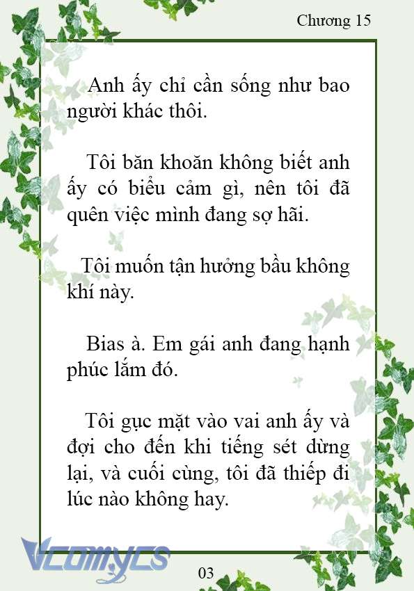 [Novel] Trở Thành Em Gái Của Nam Chính Tiểu Thuyết Đam Mỹ Chap 15 - Trang 2