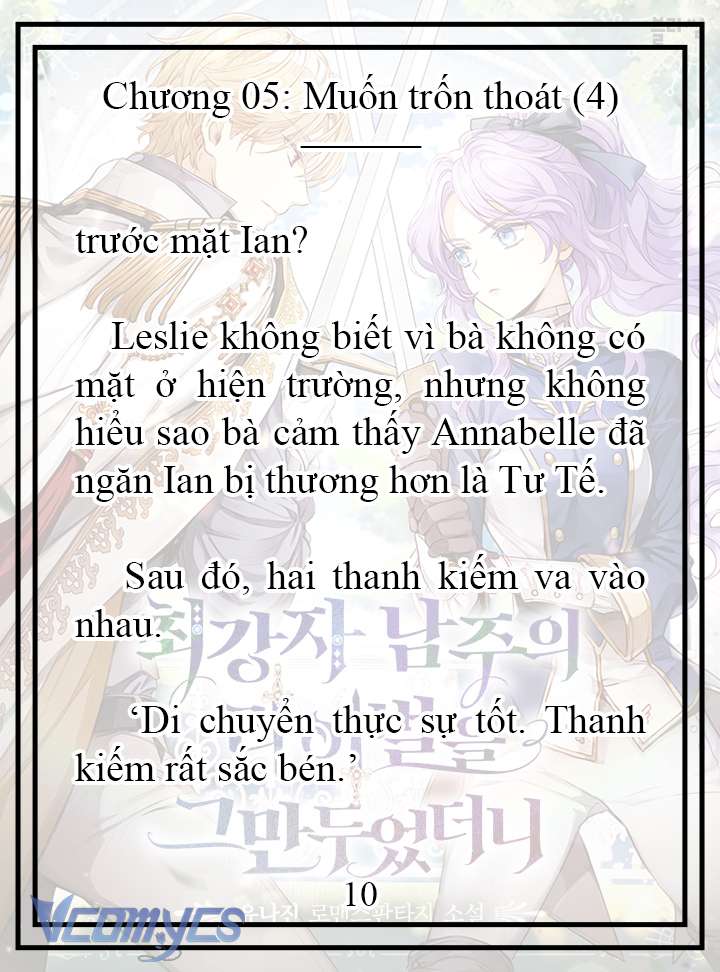 [Novel] Tôi Không Còn Là Đối Thủ Của Nam Chính Chap 5 - Trang 2