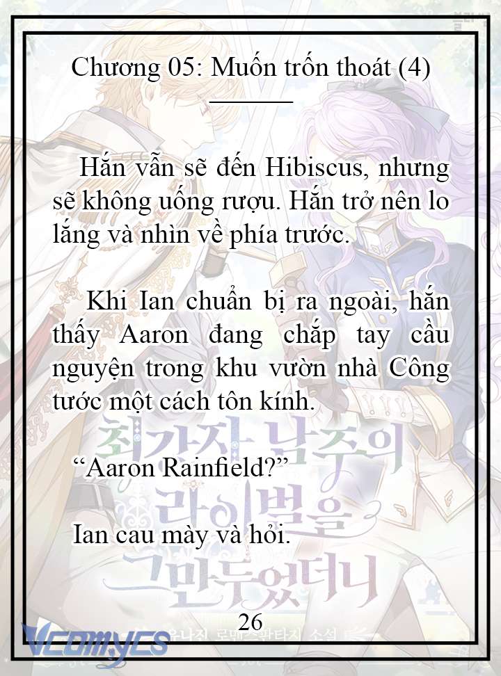 [Novel] Tôi Không Còn Là Đối Thủ Của Nam Chính Chap 5 - Trang 2