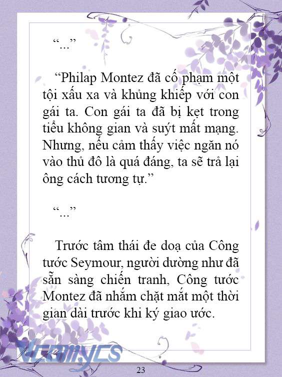 [Novel] Làm Ác Nữ Bộ Không Tốt Sao? Chap 114 - Trang 2