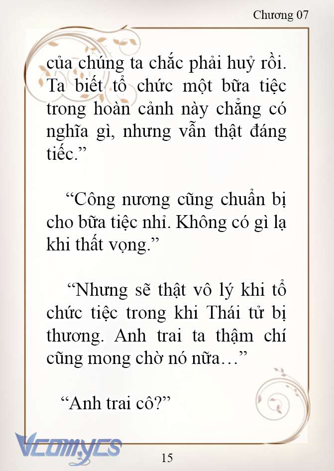 [Novel] Mê Lộ Của Emilone Chap 7 - Next Chap 8