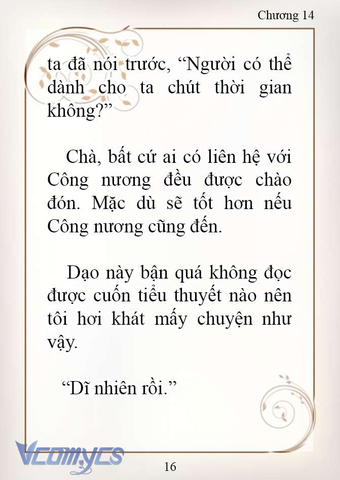 [Novel] Mê Lộ Của Emilone Chap 14 - Next Chap 15