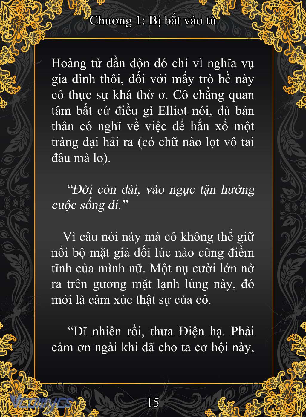 [Novel] Cuộc Sống Ngục Tù Thượng Lưu Của Nhân Vật Phản Diện Chap 1 - Trang 2