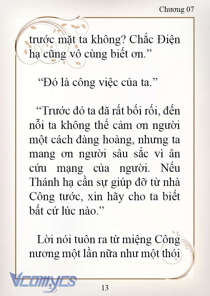 [Novel] Mê Lộ Của Emilone Chap 7 - Next Chap 8