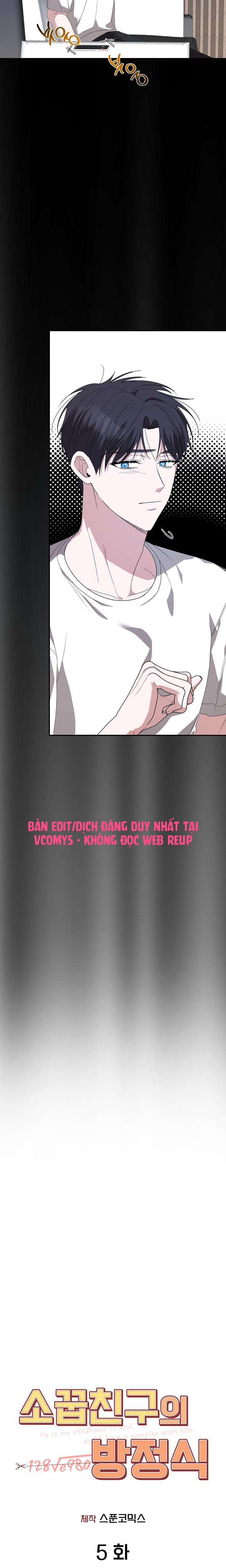 [ 18+ ] Phương trình của bạn thời thơ ấu Chap 5 - Trang 2