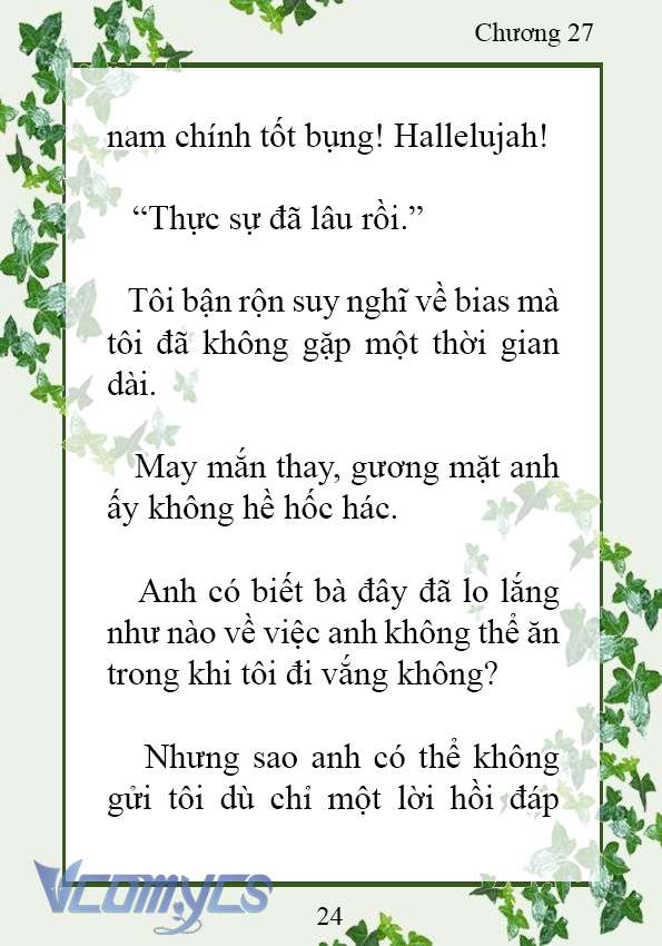 [Novel] Trở Thành Em Gái Của Nam Chính Tiểu Thuyết Đam Mỹ Chap 27 - Next Chap 28