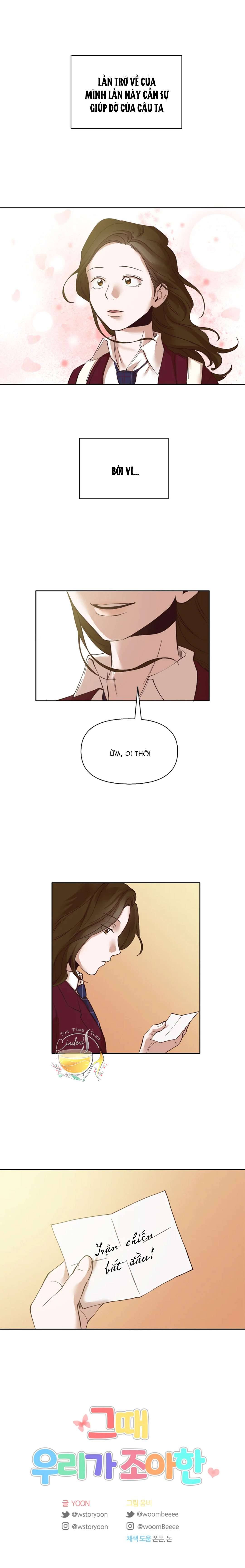 Thanh Xuân Của Chúng Ta Chap 5 - Next Chap 6