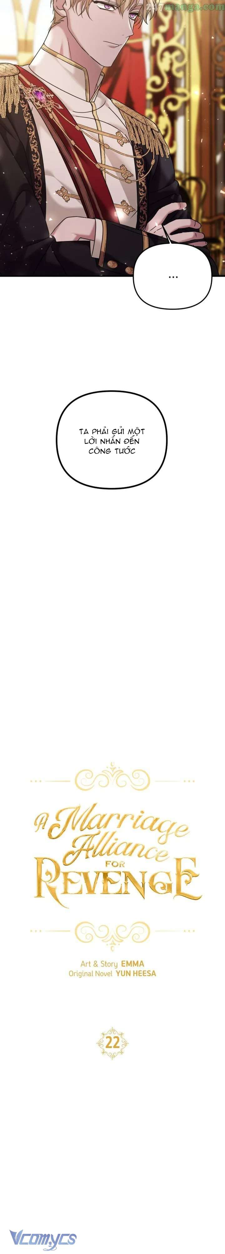 Hôn Nhân Liên Minh Để Trả Thù Chap 22 - Next Chap 23