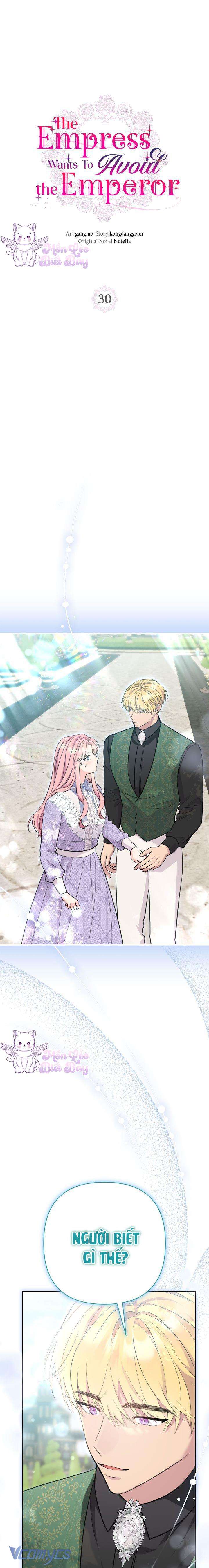 Tuy Là Hoàng Hậu, Nhưng Tôi Muốn Né Hoàng Đế Chapter 30 - Trang 4