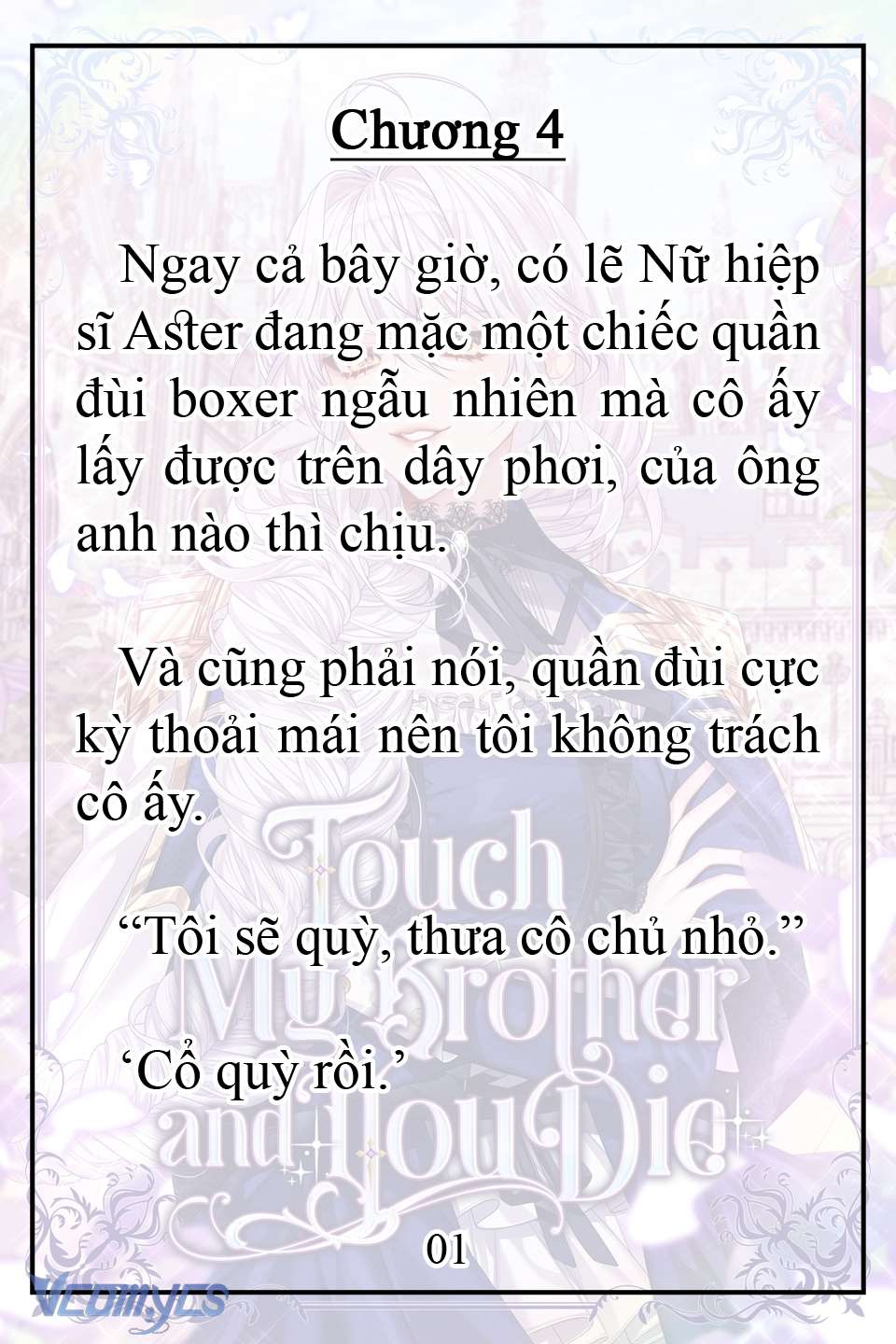 [Novel] Động Vào Em Trai Tôi Xem, Các Người Chết Chắc Chap 4 - Next Chap 5