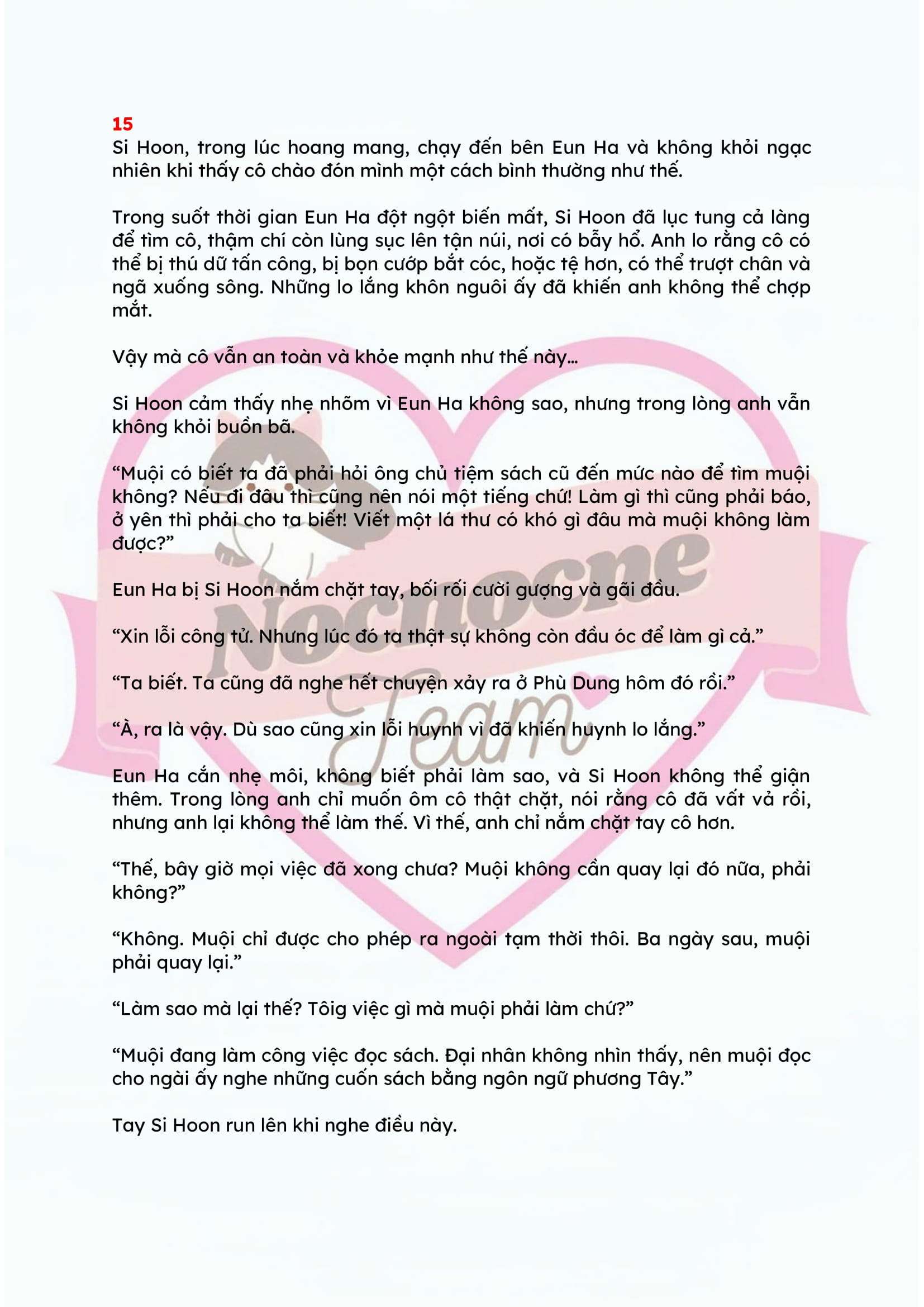 [FULL] [NOVEL] ĐÊM HỖN LOẠN Chap 15 - Trang 2