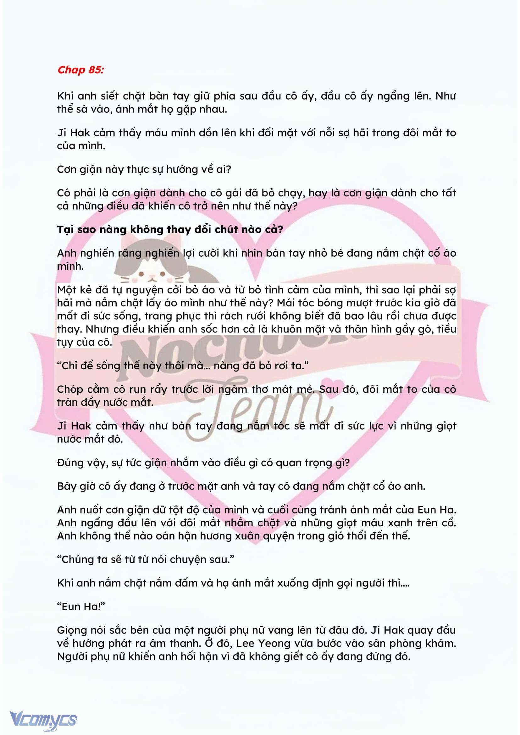 [FULL] [NOVEL] ĐÊM HỖN LOẠN Chap 85 - Trang 2