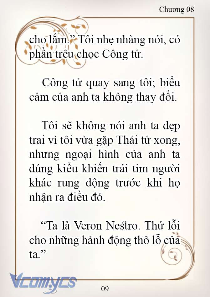 [Novel] Mê Lộ Của Emilone Chap 8 - Next Chap 9