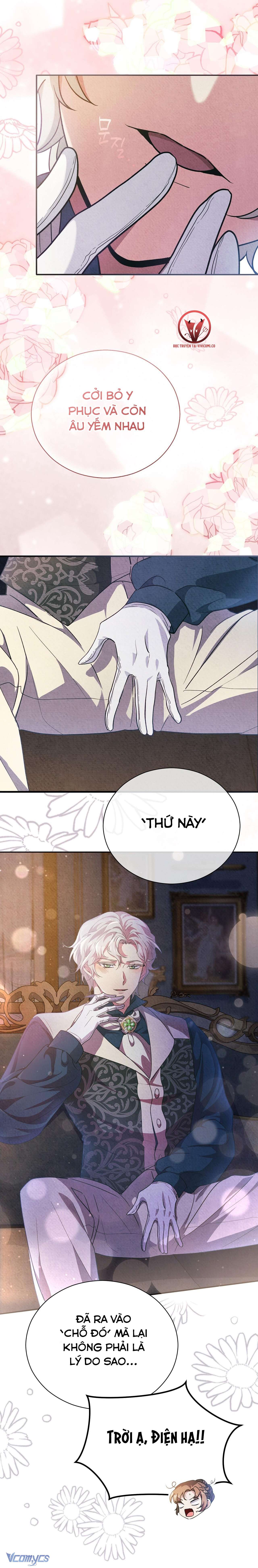 [18+] Hầu Tước Chính Trực Và Quý Cô Kiên Định Chapter 13 - Trang 3