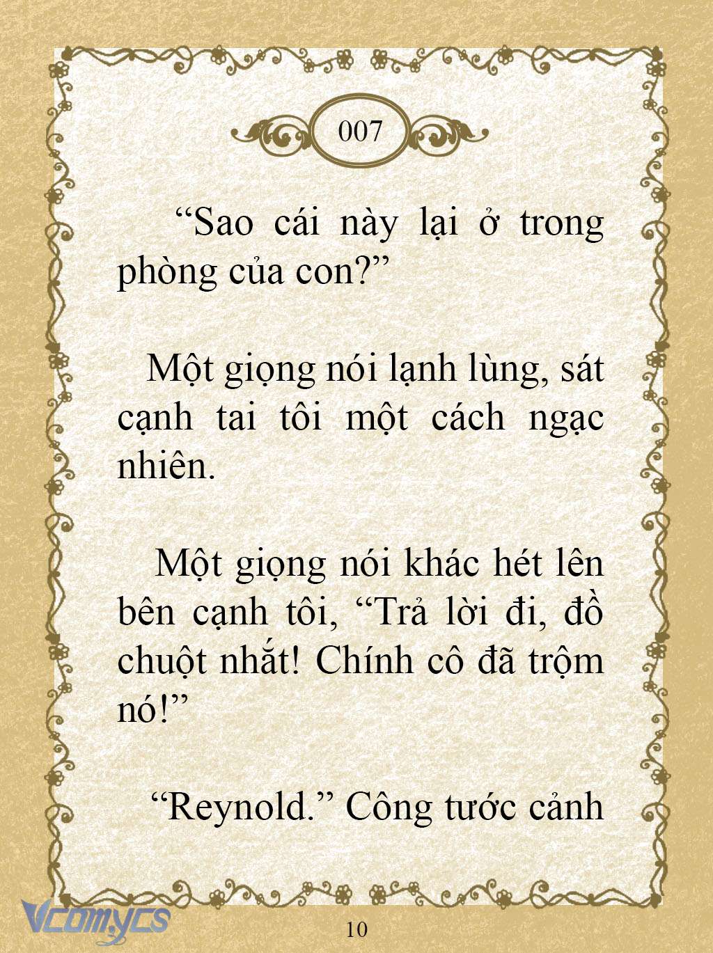 [Novel] Kẻ Phản Diện Được Định Phải Chết Chap 7 - Trang 2