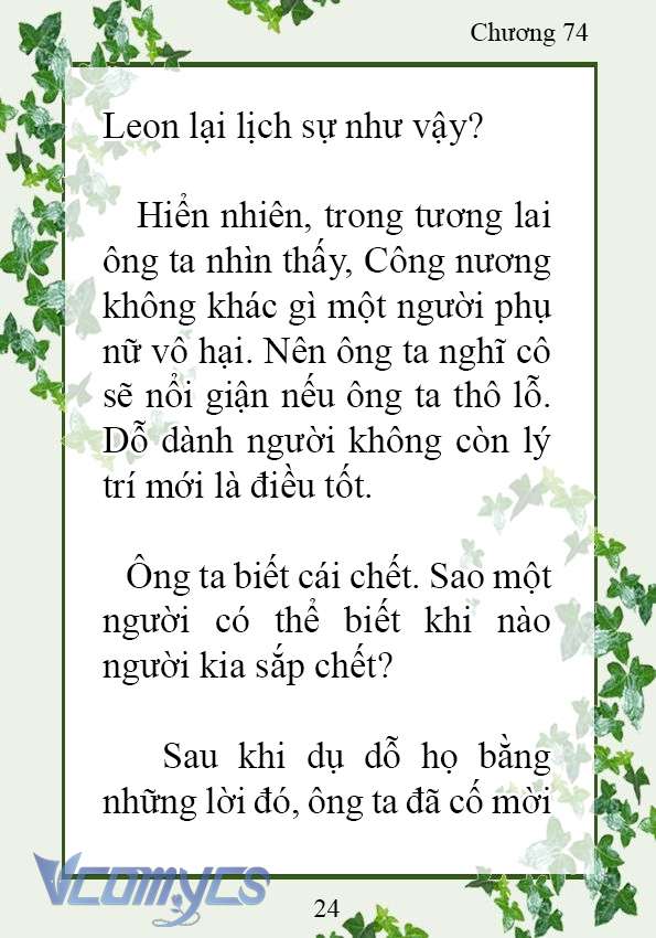 [Novel] Trở Thành Em Gái Của Nam Chính Tiểu Thuyết Đam Mỹ Chap 74 - Next 