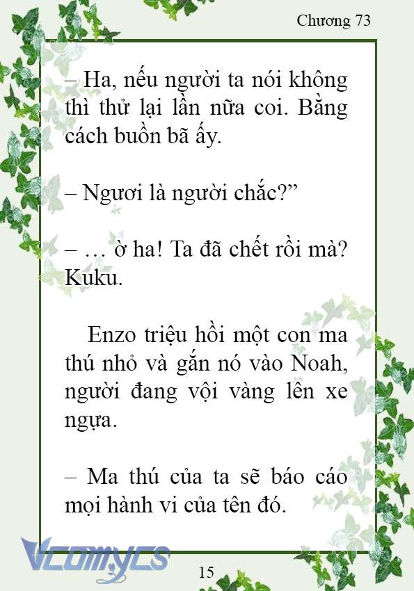 [Novel] Trở Thành Em Gái Của Nam Chính Tiểu Thuyết Đam Mỹ Chap 73 - Next Chap 74