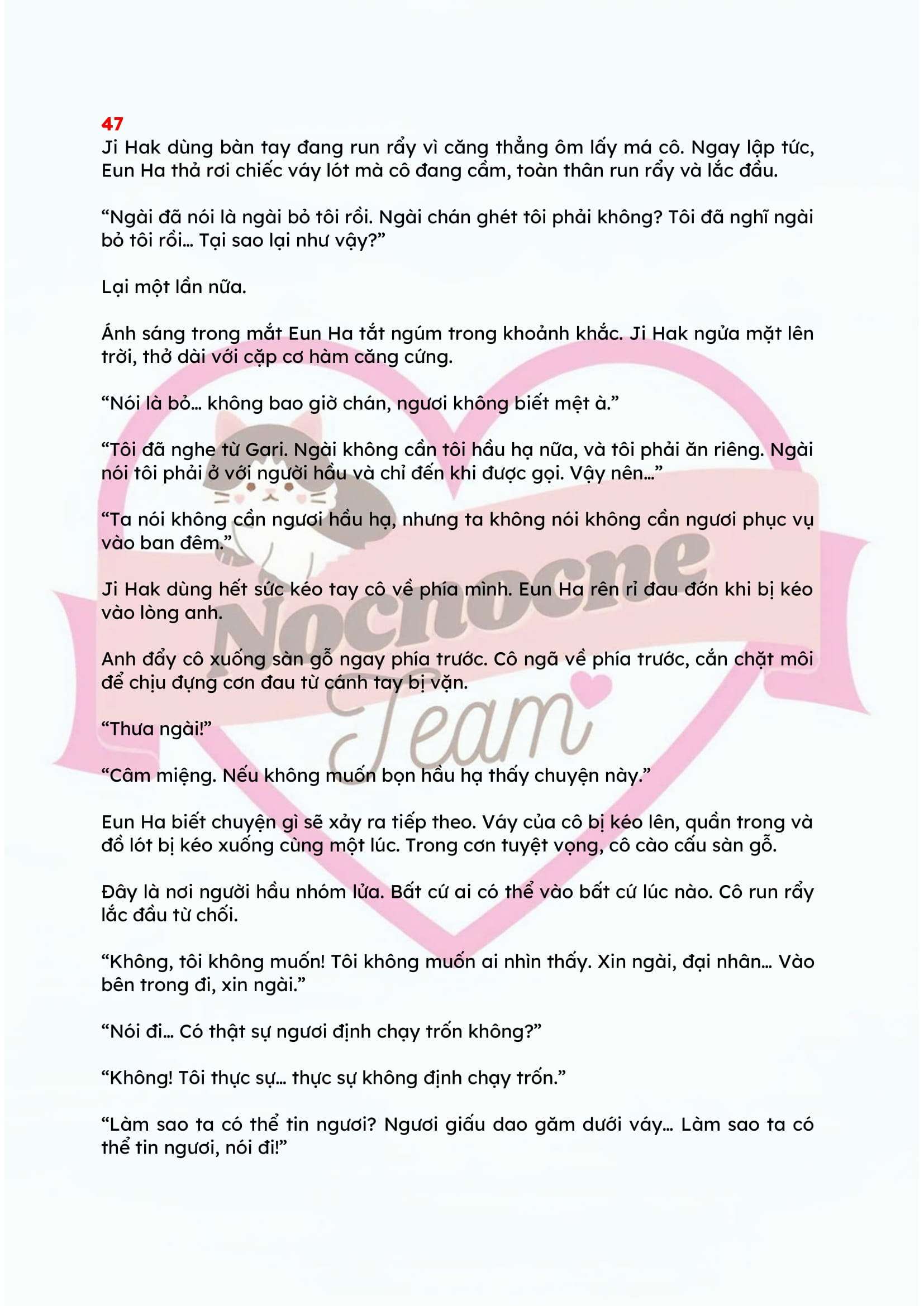 [NOVEL] ĐÊM HỖN LOẠN Chap 47 - Trang 2