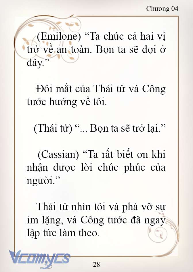 [Novel] Mê Lộ Của Emilone Chap 4 - Next Chap 5