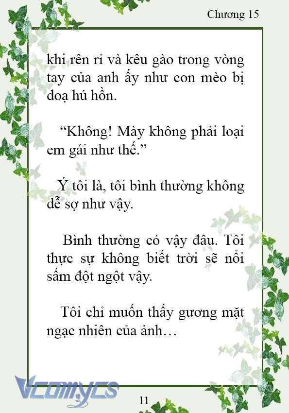 [Novel] Trở Thành Em Gái Của Nam Chính Tiểu Thuyết Đam Mỹ Chap 15 - Next Chap 16