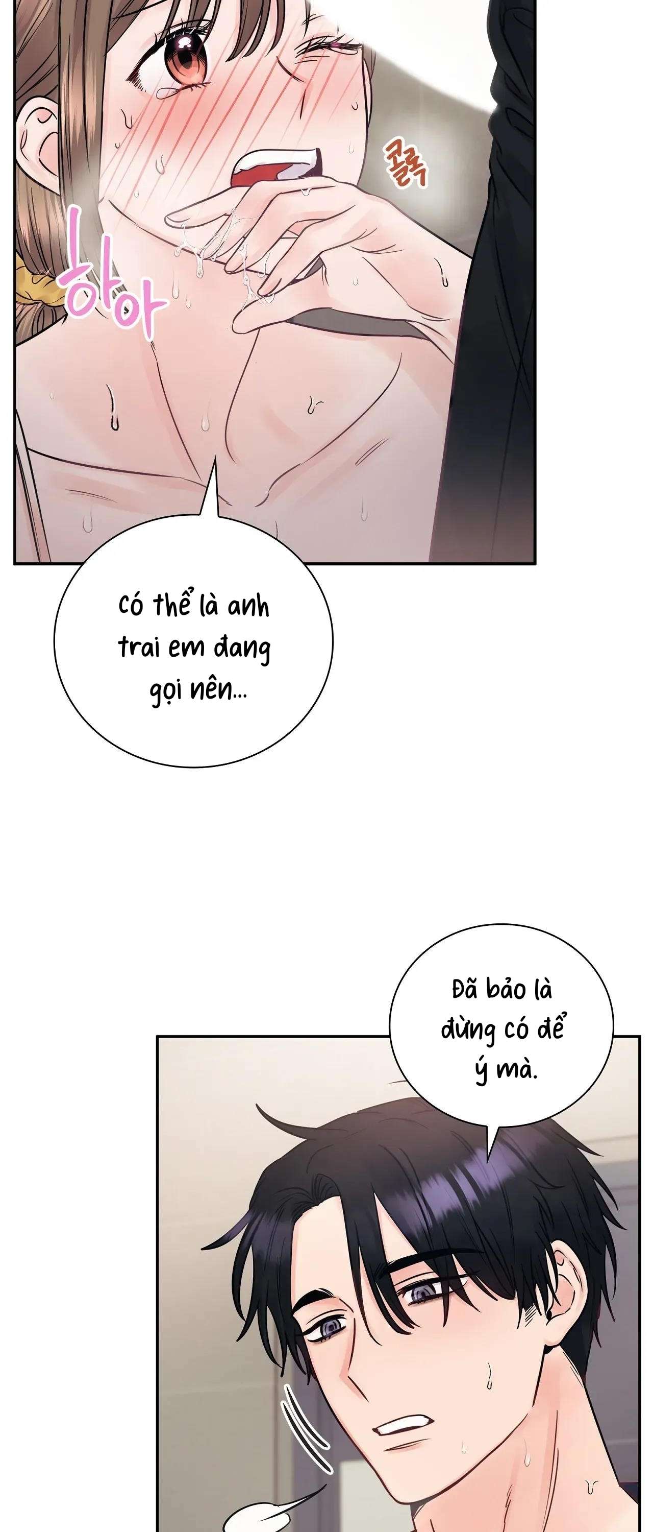 [ 18+ ] Người bạn nguy hiểm của anh trai Chap 15 - Trang 2