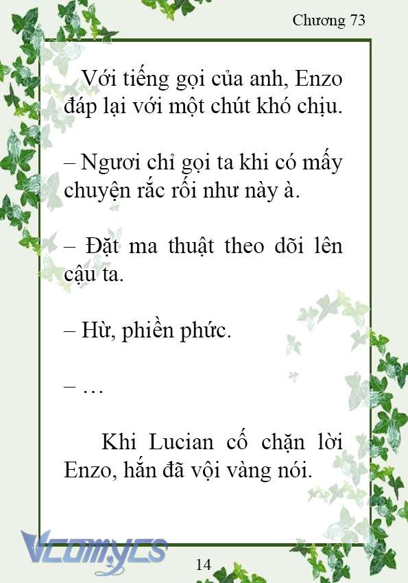 [Novel] Trở Thành Em Gái Của Nam Chính Tiểu Thuyết Đam Mỹ Chap 73 - Next Chap 74