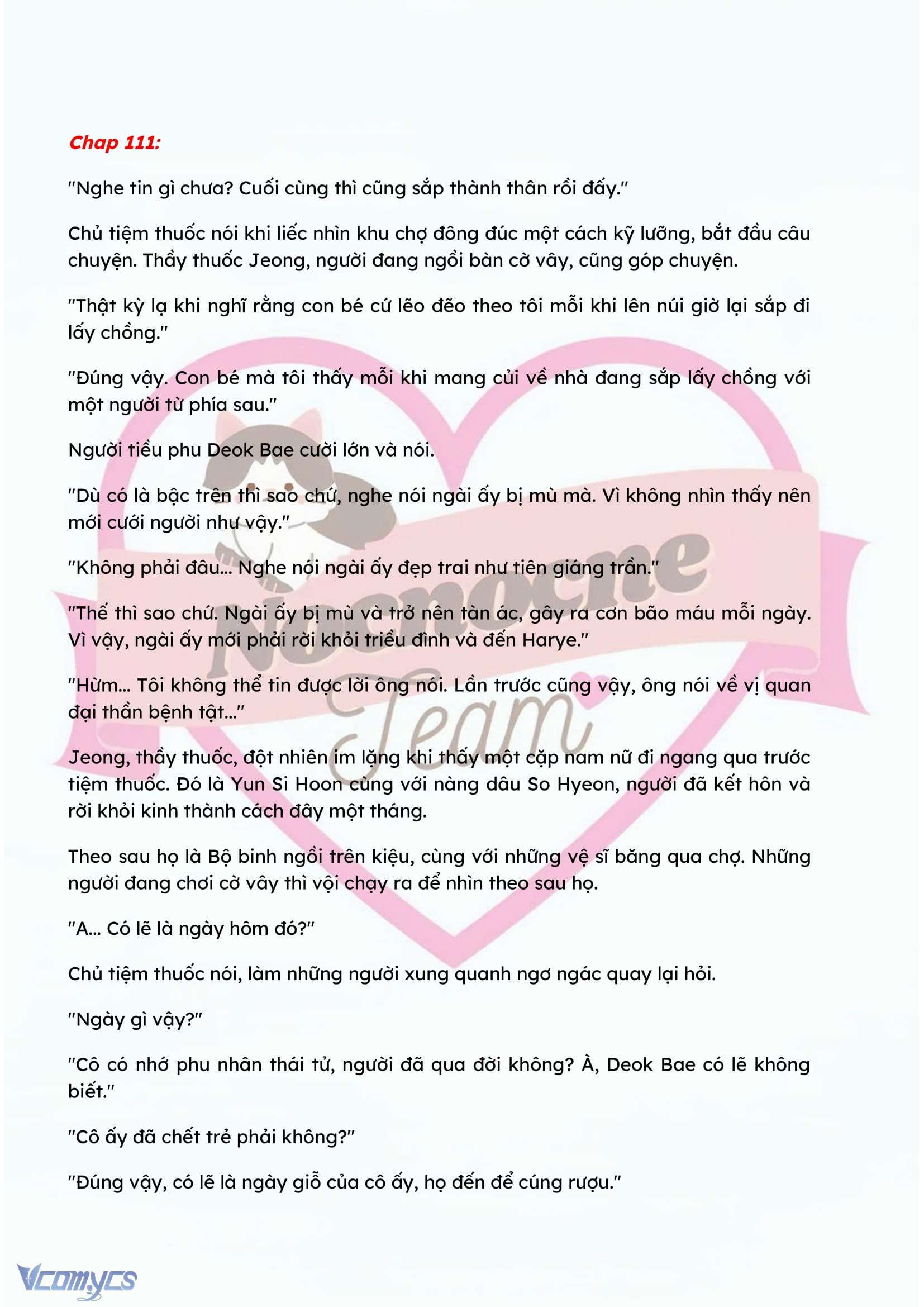 [FULL] [NOVEL] ĐÊM HỖN LOẠN Chap 111 - Trang 2