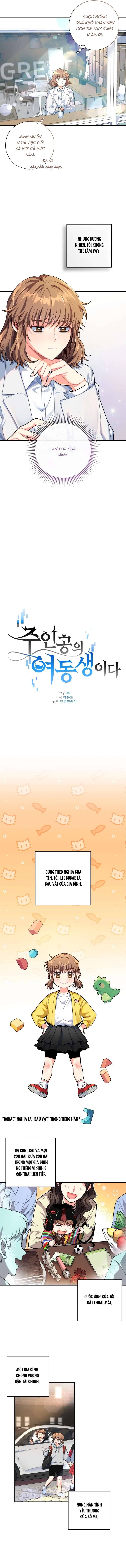 Tôi Là Em Gái Của Nhân Vật Chính Chap 2 - Trang 2