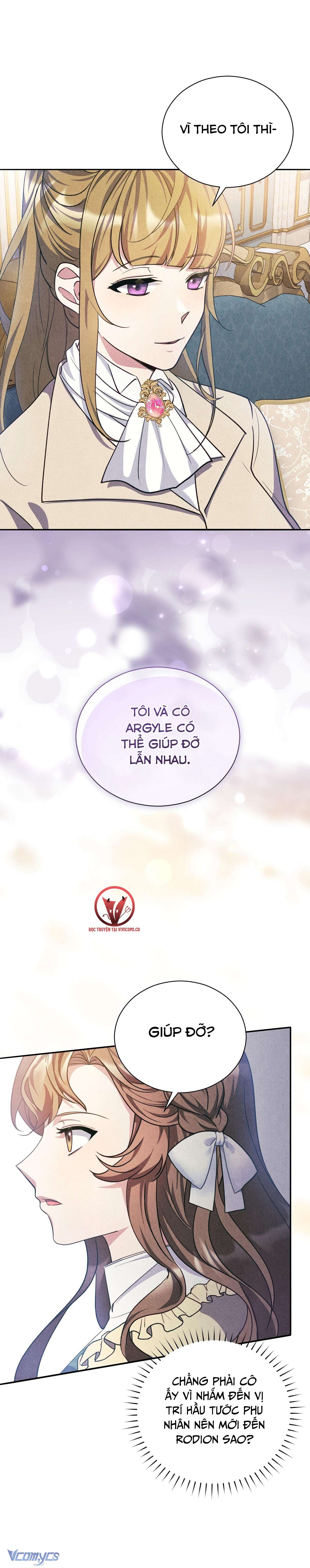 [18+] Hầu Tước Chính Trực Và Quý Cô Kiên Định Chapter 14 - Trang 3