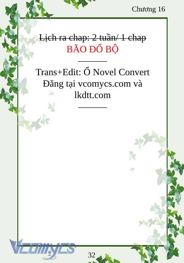 [Novel] Trở Thành Em Gái Của Nam Chính Tiểu Thuyết Đam Mỹ Chap 16 - Next Chap 17