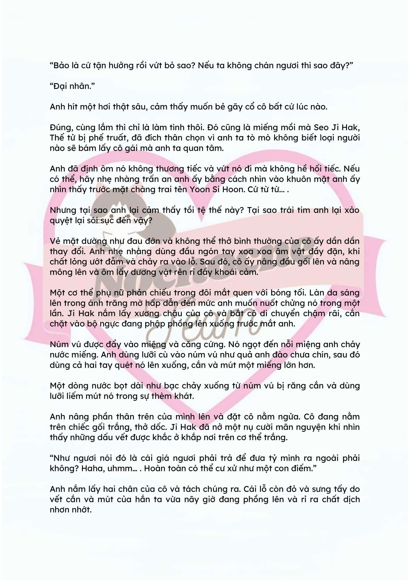 [NOVEL] ĐÊM HỖN LOẠN Chap 38 - Trang 2