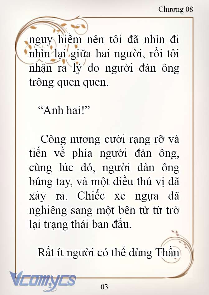 [Novel] Mê Lộ Của Emilone Chap 8 - Next Chap 9