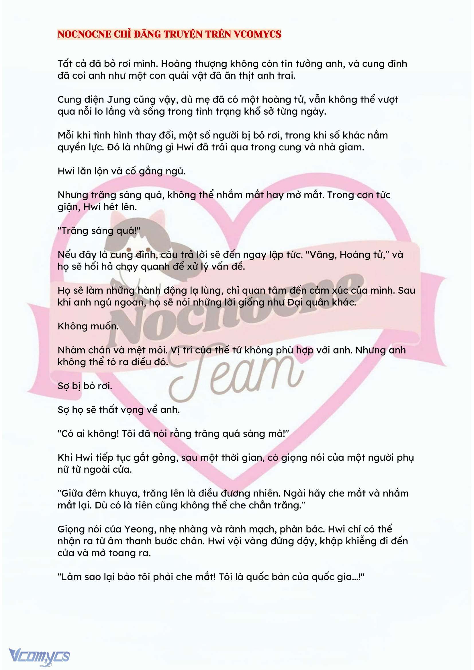 [FULL] [NOVEL] ĐÊM HỖN LOẠN Chap 126 - Trang 2