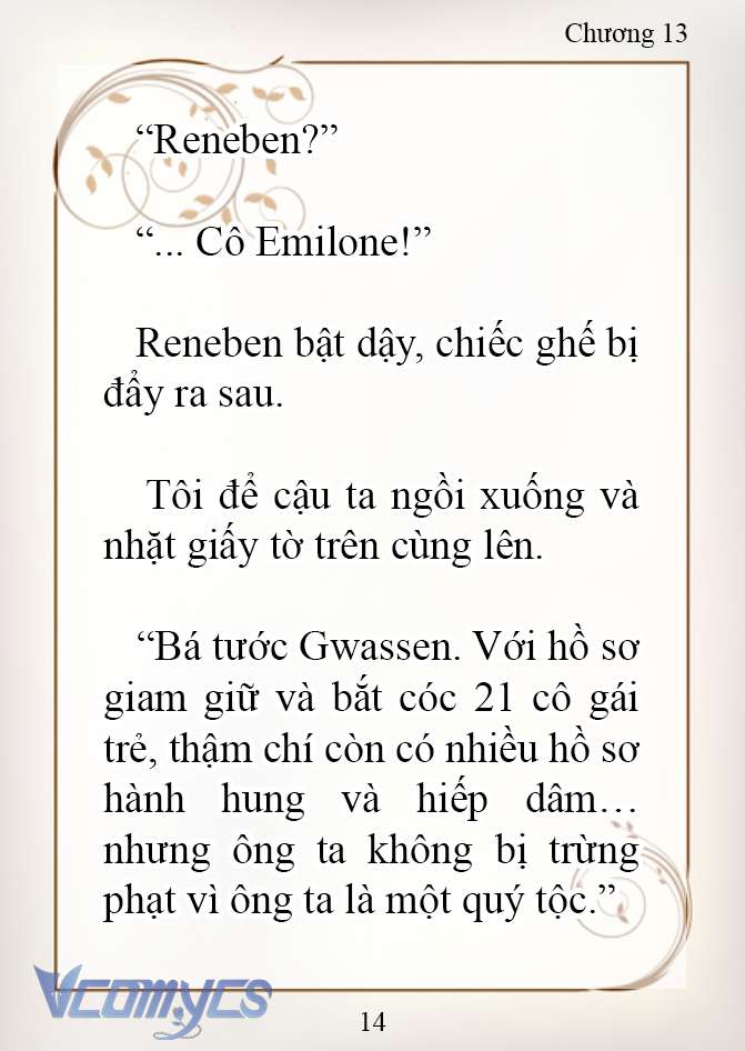[Novel] Mê Lộ Của Emilone Chap 13 - Next Chap 14