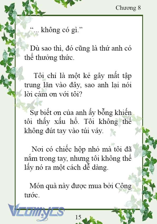 [Novel] Trở Thành Em Gái Của Nam Chính Tiểu Thuyết Đam Mỹ Chap 8 - Next Chap 9