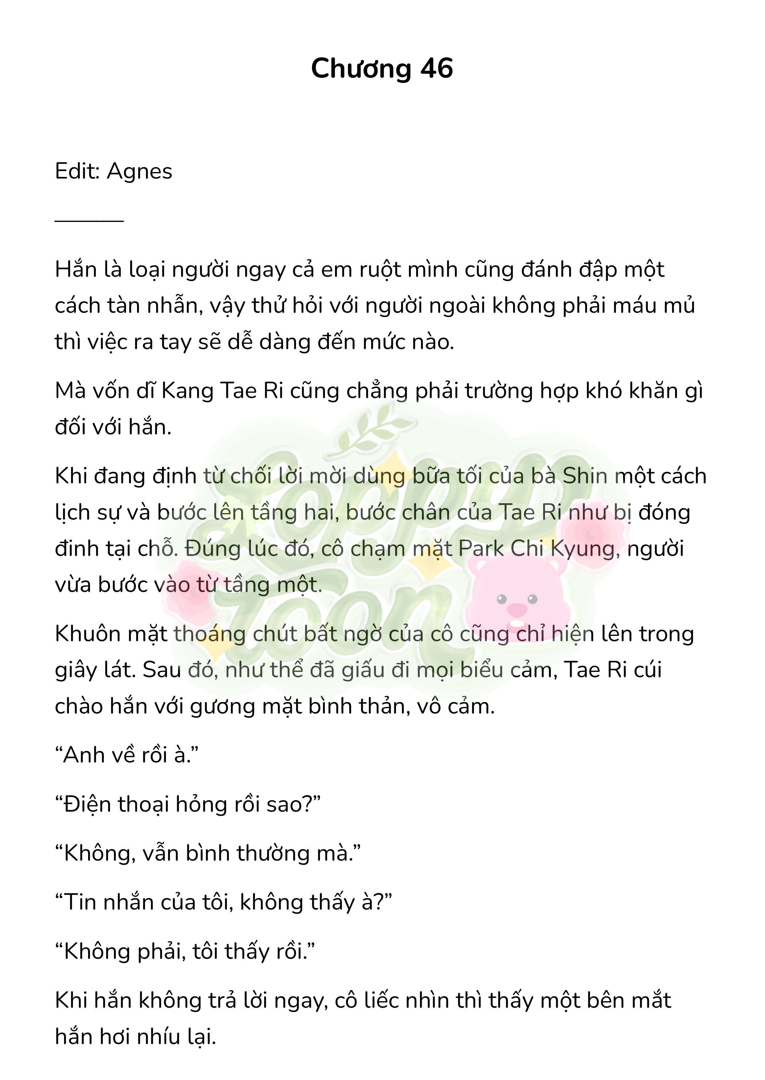 [Novel] Gửi Kẻ Xa Lạ Phản Bội Đạo Đức Chap 46 - Trang 2