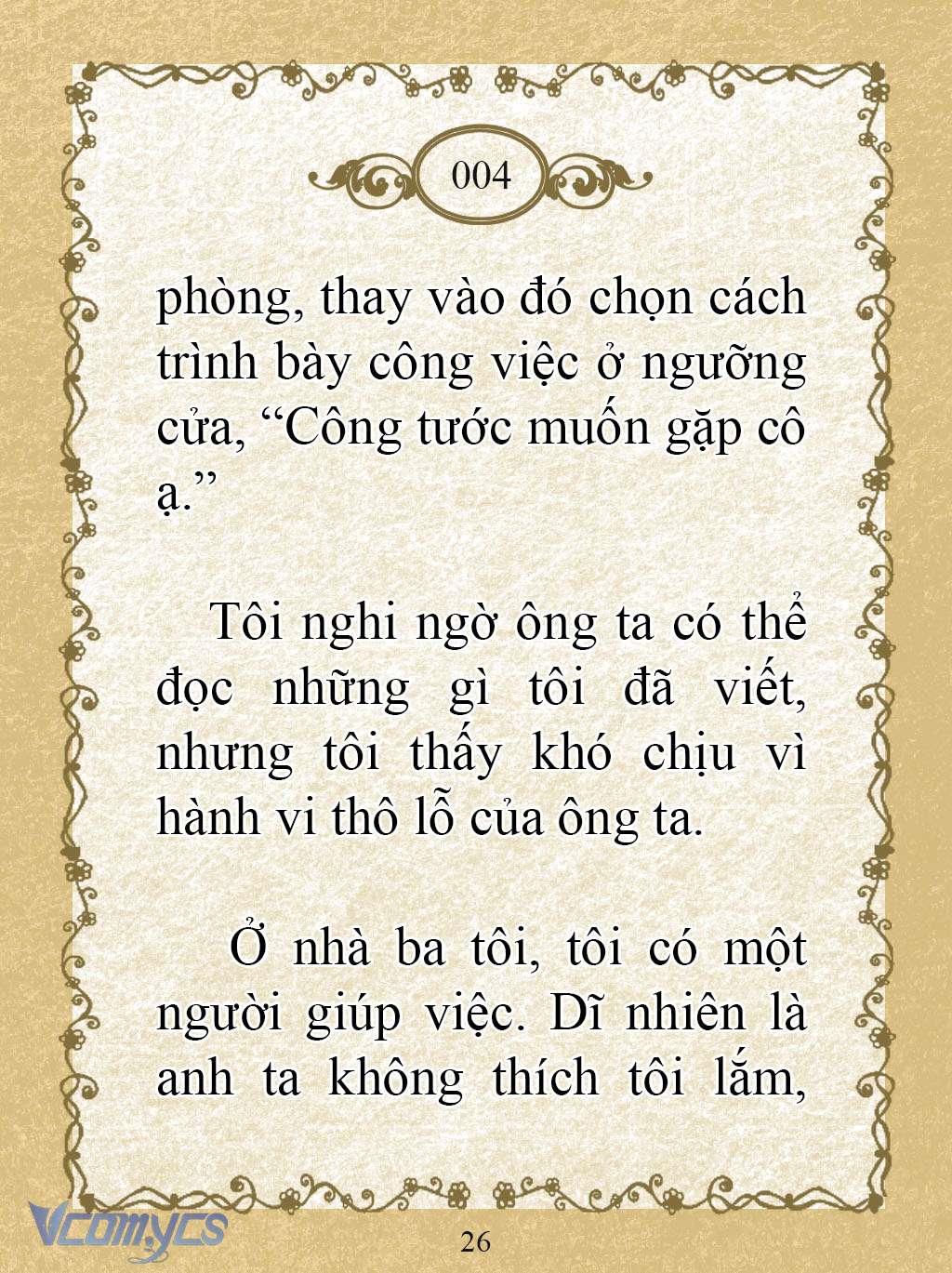 [Novel] Kẻ Phản Diện Được Định Phải Chết Chap 4 - Trang 2