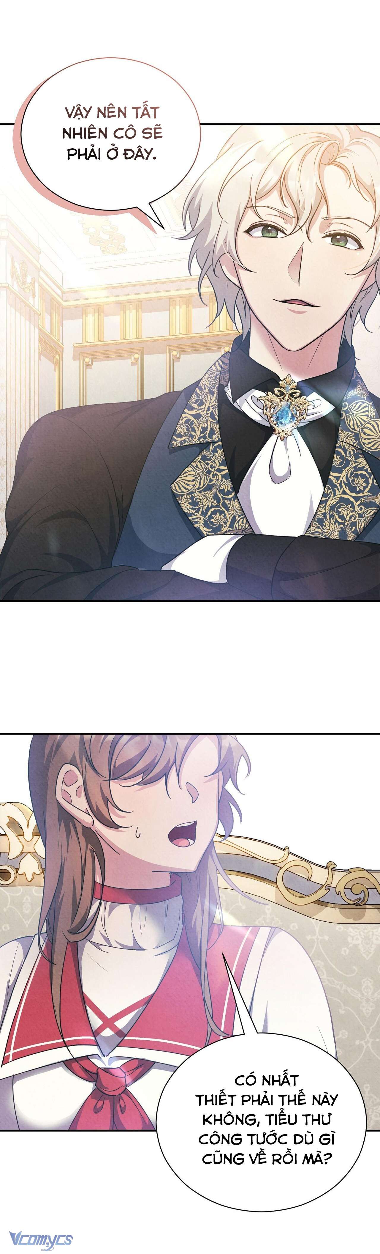 [18+] Hầu Tước Chính Trực Và Quý Cô Kiên Định Chapter 7 - Trang 3