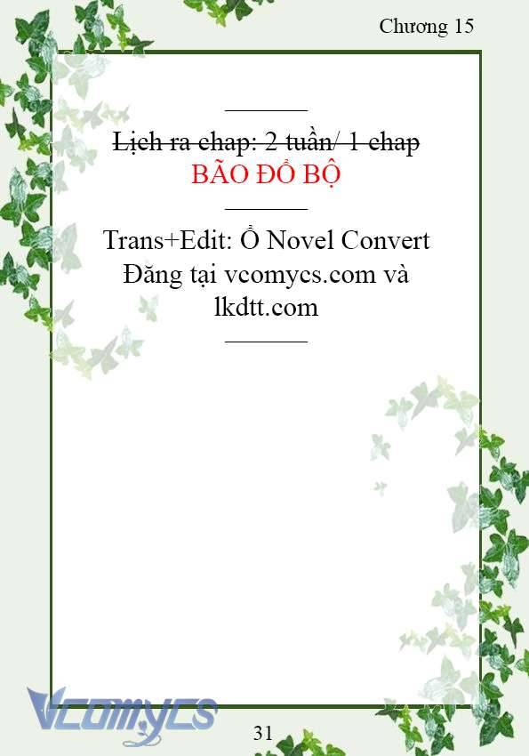 [Novel] Trở Thành Em Gái Của Nam Chính Tiểu Thuyết Đam Mỹ Chap 15 - Next Chap 16