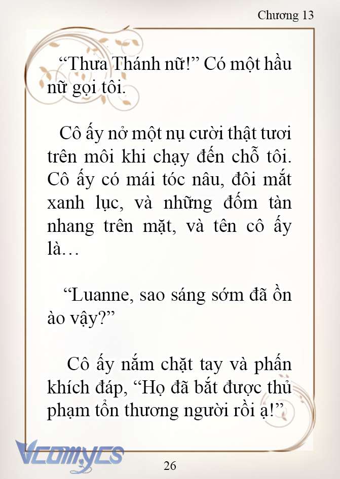 [Novel] Mê Lộ Của Emilone Chap 13 - Next Chap 14