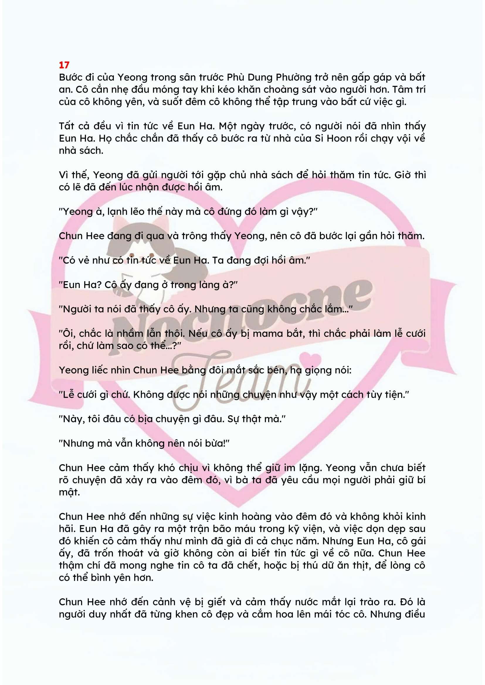 [FULL] [NOVEL] ĐÊM HỖN LOẠN Chap 17 - Trang 2