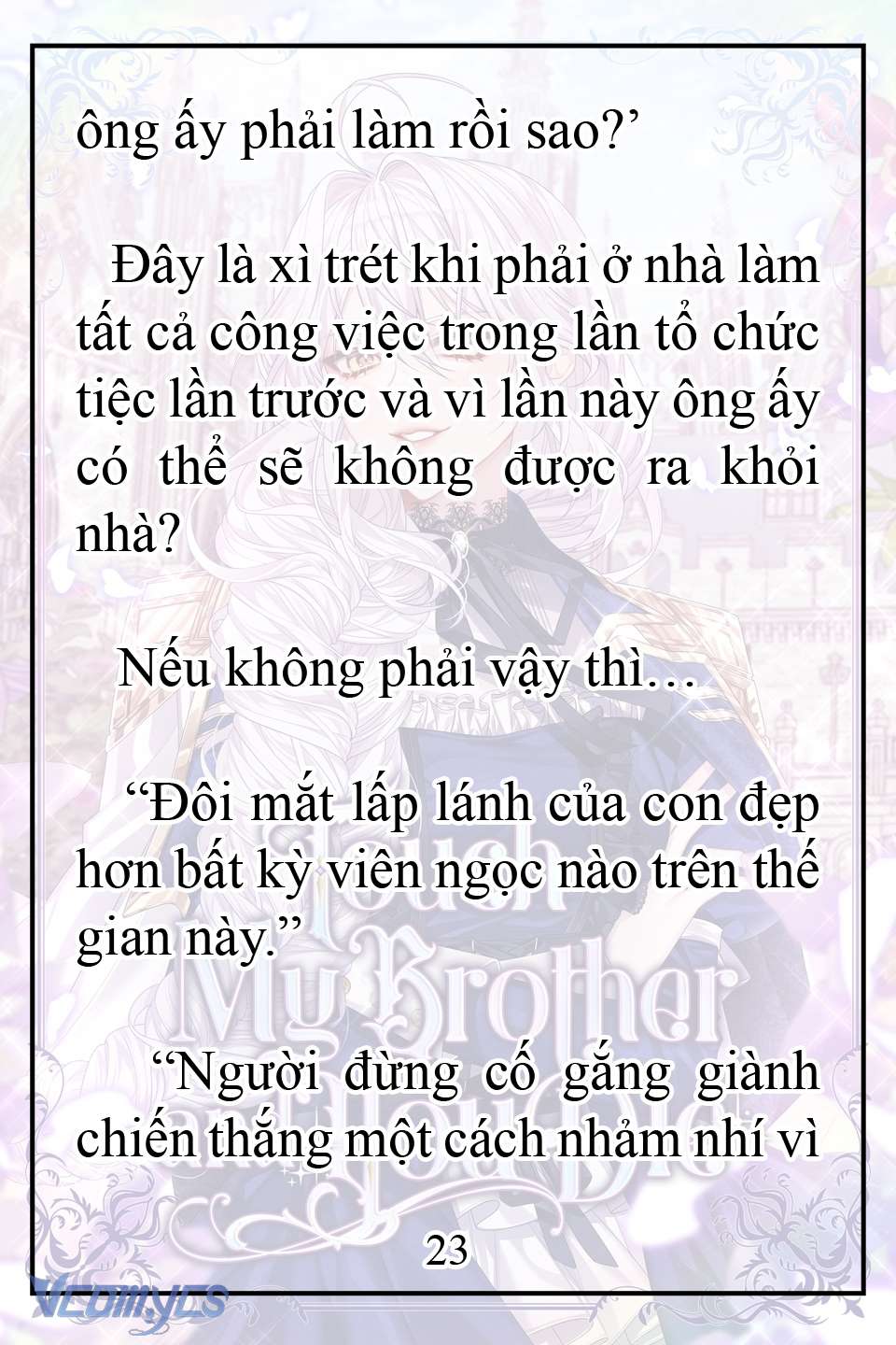[Novel] Động Vào Em Trai Tôi Xem, Các Người Chết Chắc Chap 15 - Next 