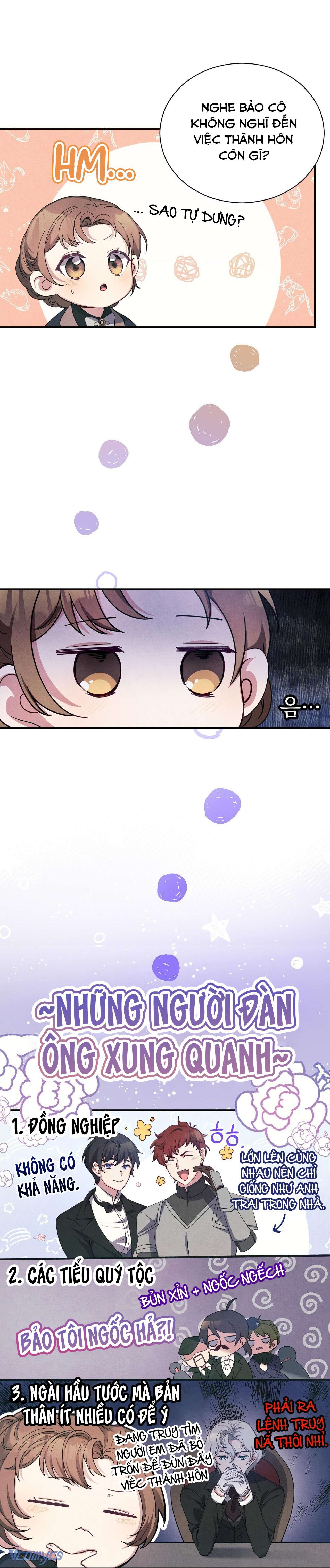 [18+] Hầu Tước Chính Trực Và Quý Cô Kiên Định Chapter 1 - Trang 3