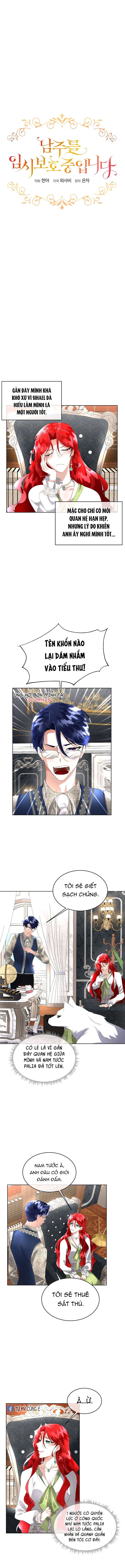 Tạm Thời Tôi Sẽ Bảo Vệ Nam Chính Chapter 12 - Trang 4