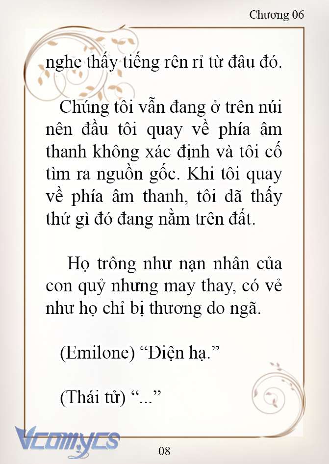 [Novel] Mê Lộ Của Emilone Chap 6 - Next Chap 7