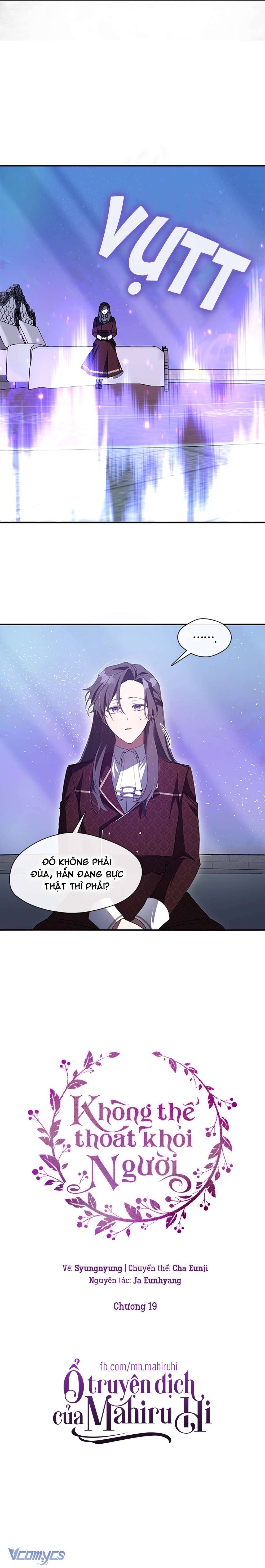 Không Thể Thoát Khỏi Người Chap 19 - Trang 2