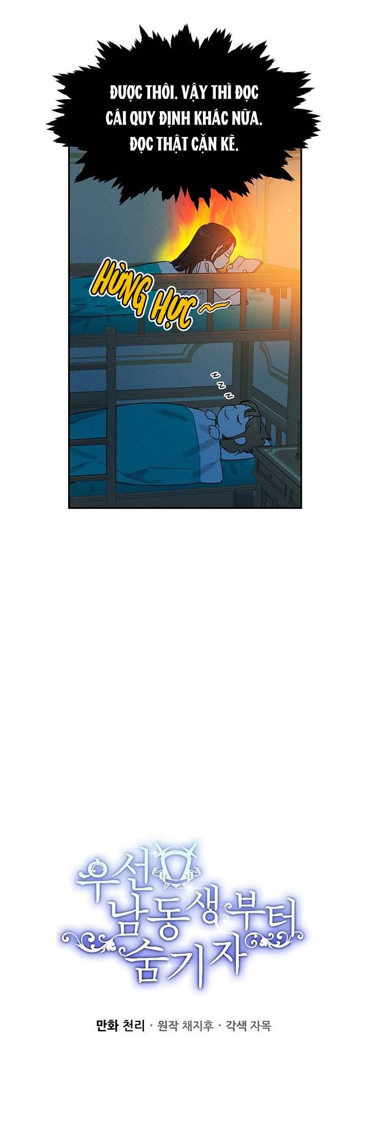 Trước Tiên Phải Giấu Em Trai Cái Đã! Chap 15 - Trang 2